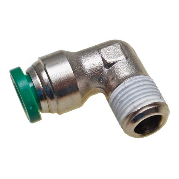 Elbow 1/4 tube x 1/8 mnpt prestolok tube fitting